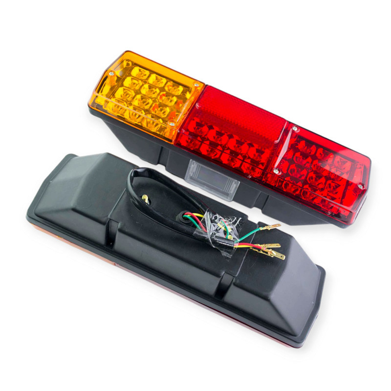 Ліхтар ГАЗ 53 задній LED 24V (к-кт 2 шт) Мукачево - фото 1