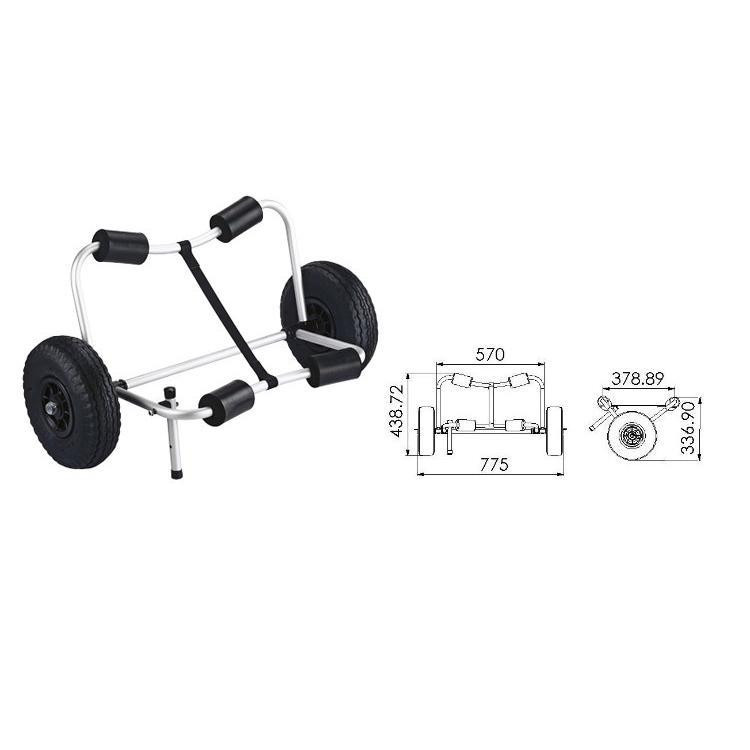 Тележка для каяка и каноэ C16230 (складная, с пневматическими колесами) Киев - изображение 1