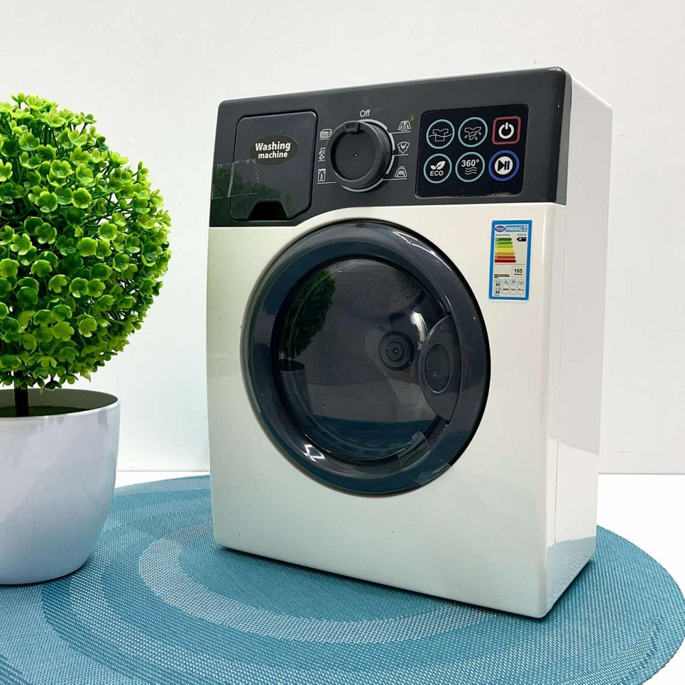 Пральна машинка Дитяча TEGOLE безліч функцій зі світлозвуковими ефектами Біла (F2308) Чернігів - фото 1