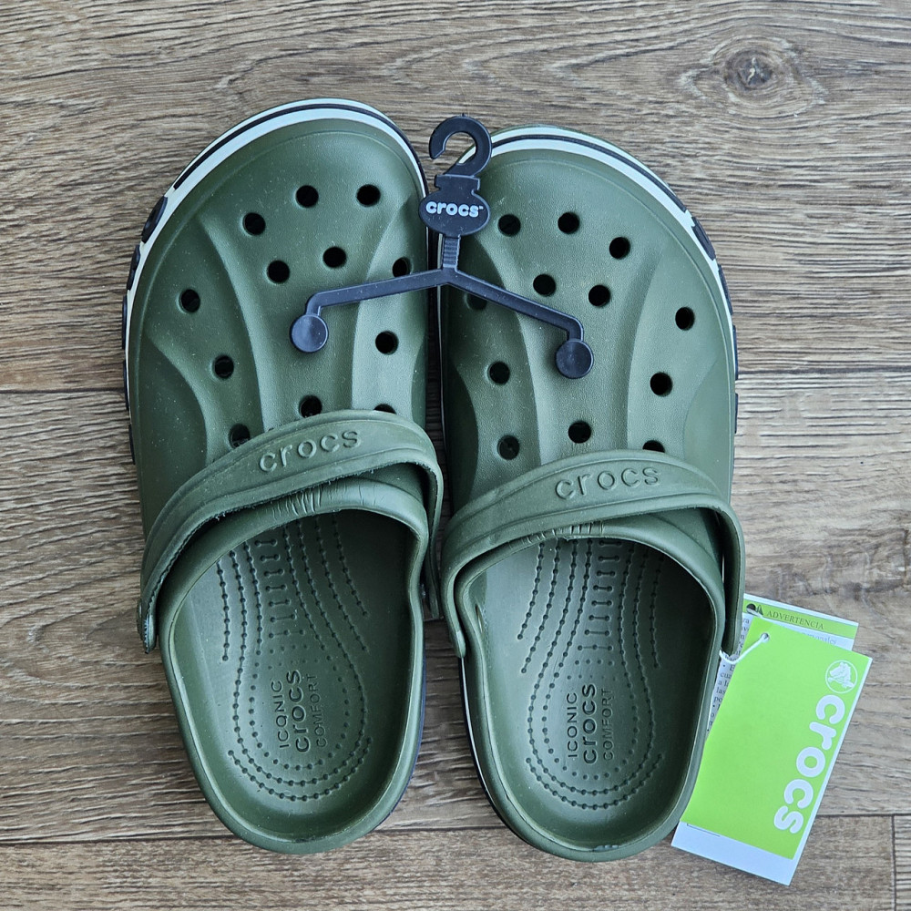Крокси Кольори Хакі Тапочки CROCS Шльопанці Чоловічі Жіночі Зелені (розміри: 40,41,42) Дніпро - фото 10