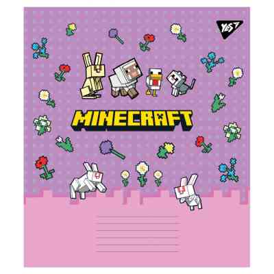 Тетрадь Yes Minecraft Spring А5 24 листа клетка (767595) Винница