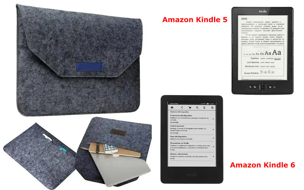 Сумка Wool из войлока для Amazon Kindle 5, Amazon Kindle 6 Киев - изображение 1