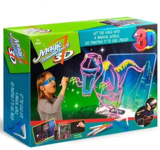 Доска-планшет для рисования 3D Magic Drawing Board Киев