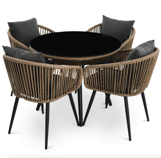 Комплект садових меблів Di Volio Rieti бежевий, сірий Киев