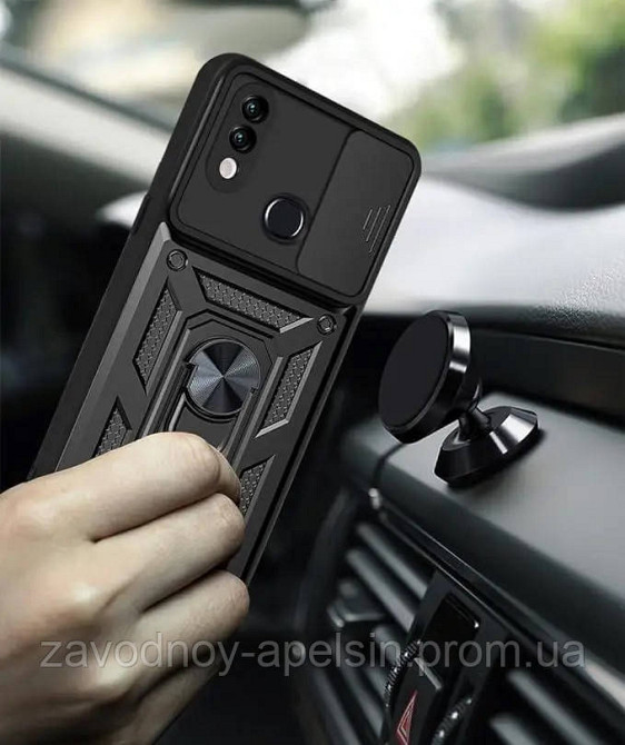 Samsung A36 A365 A366 Чохол протиударний Шторка (чорний) Одеса - фото 3