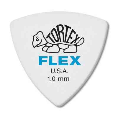 Медиатор Jim Dunlop Tortex Flex Triangle Pick 1.0mm 6 шт. (456P1.0) Винница