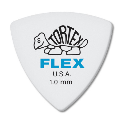 Медиатор Jim Dunlop Tortex Flex Triangle Pick 1.0mm 6 шт. (456P1.0) Винница - изображение 1