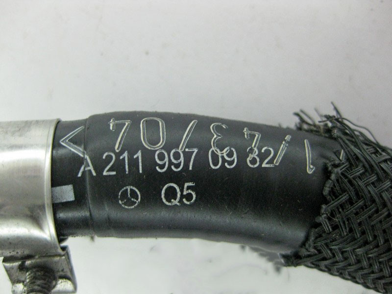 Mercedes-Benz  A2119970982 Трубка ГУР від радіатора до розширювального бачка при двигуні OM646 R4 2.2 cdi E-Class W211 Одеса - фото 3