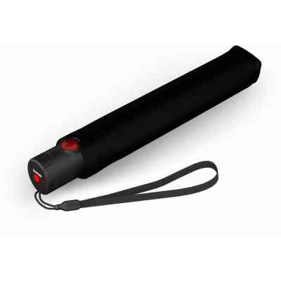Парасоля Knirps U.200 Ultra Light Duomatic Black Rose UV Coating (Kn95 2200 1009) Вінниця