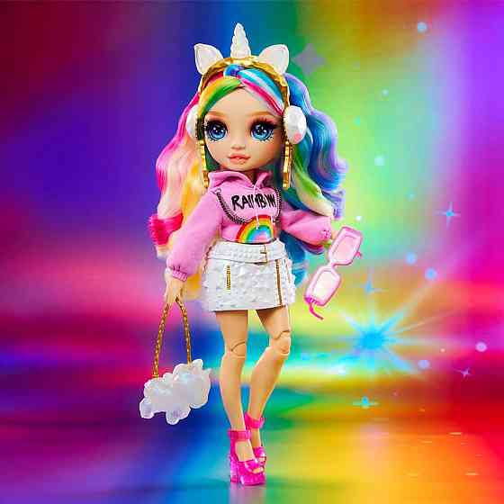 Ігровий набір з лялькою Rainbow High серії Creative Crystals - Амая Дніпро