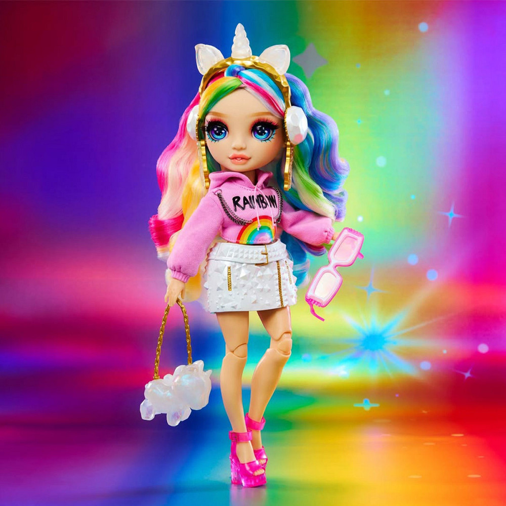 Ігровий набір з лялькою Rainbow High серії Creative Crystals - Амая Дніпро - фото 2