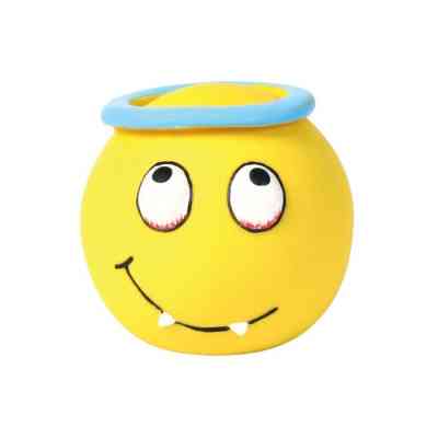 Игрушка для собак Trixie Смайлики с пищалкой Латекс Набор 4 шт 6 см (4011905352664) Винница