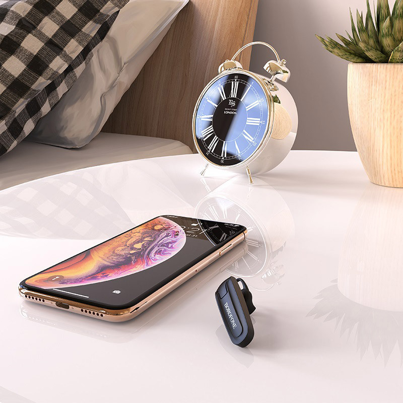 Bluetooth гарнітура BOROFONE BC21 Encourage sound business wireless headset Black Київ - фото 3
