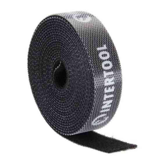 Хомут-липучка для кабелю, 2 м INTERTOOL TC-0002 Киев