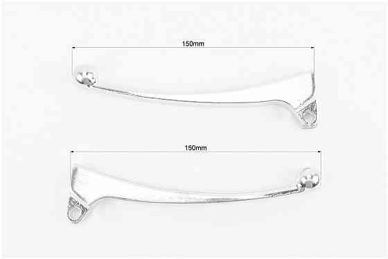 Важелі керма ліве, праве к-кт 2шт (під зчеп./барабан. гальмо) "хром" Київ