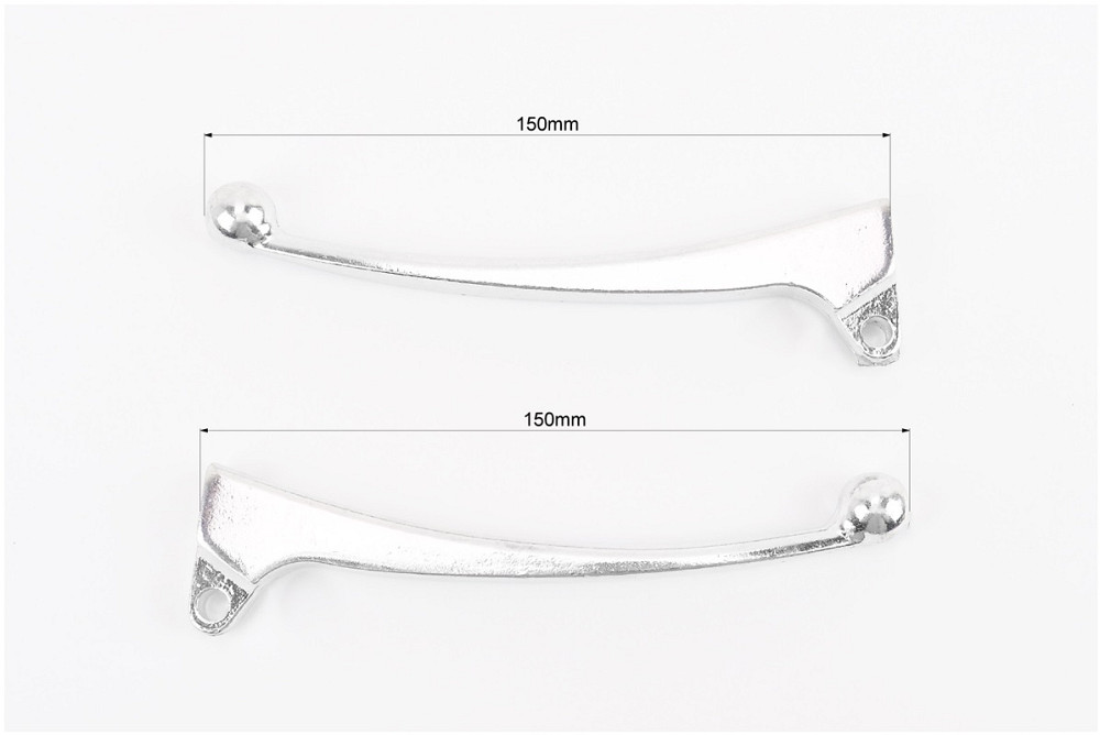 Важелі керма ліве, праве к-кт 2шт (під зчеп./барабан. гальмо) "хром" Киев - изображение 3