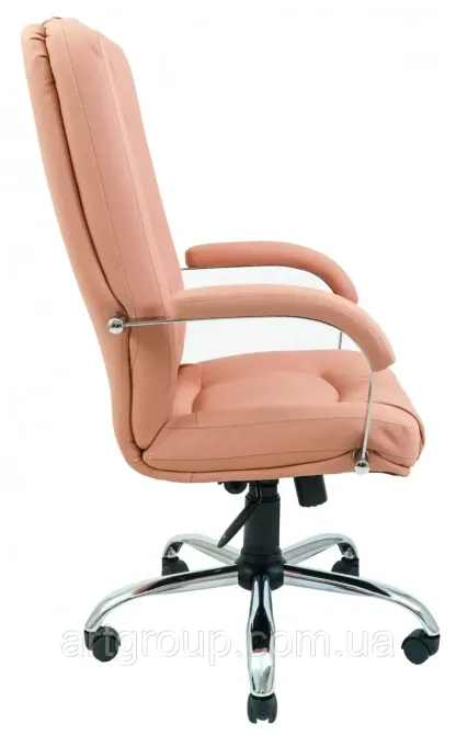 Офисное Кресло Руководителя Richman Alberto Fly 2202 Хром М3 MultiBlock Розовый Днепр - изображение 8
