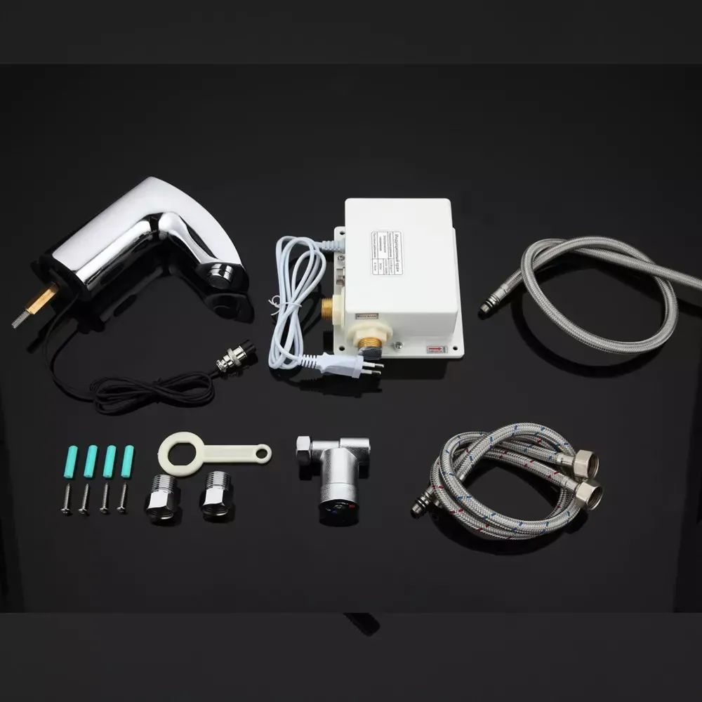 Змішувач для умивальника сенсорний GAPPO G518, хром Київ - фото 6