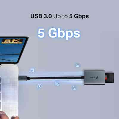 Считыватель флеш-карт TP-Link USB-C to SD/TF (UA440C) Винница