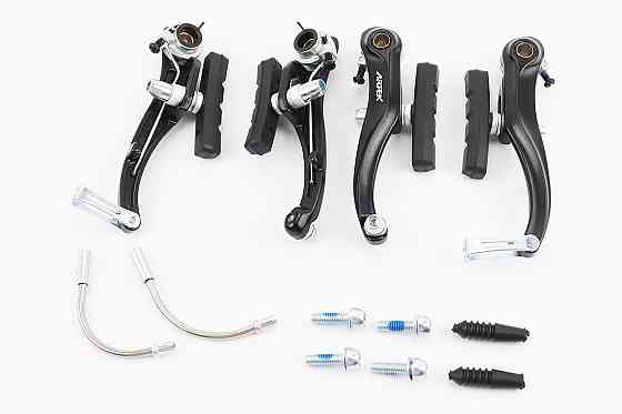 Гальмо V-brake 110мм (2 колеса), алюмінієве, чорне MV993DG Киев