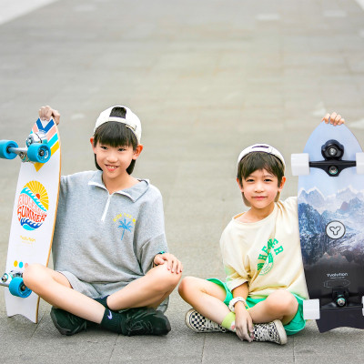 Скейтборд детский Yvolution Dynamo Cruiser LED 76 см, синий (YS52B2) Винница - изображение 3