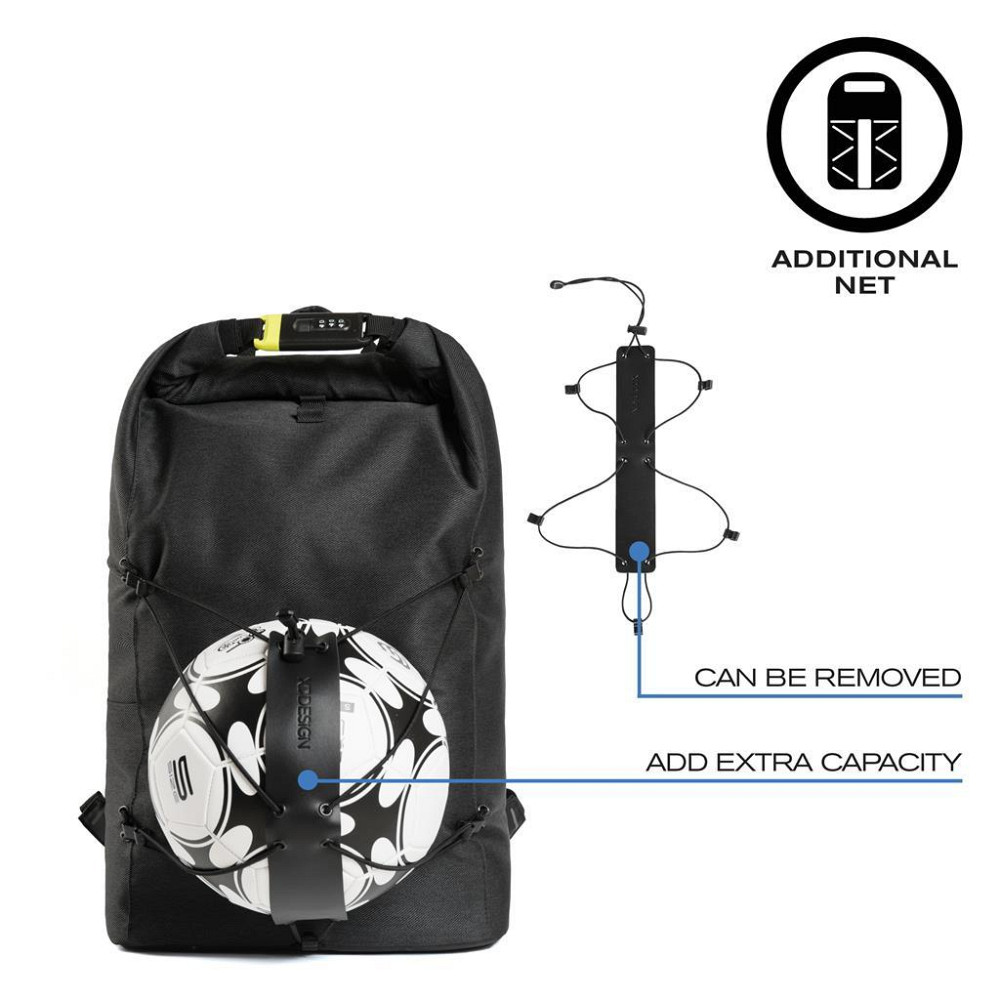 Рюкзак-антизлодій XD Design Bobby Urban Lite 15.6" (об'єм 22-27 л) Black Вінниця - фото 13