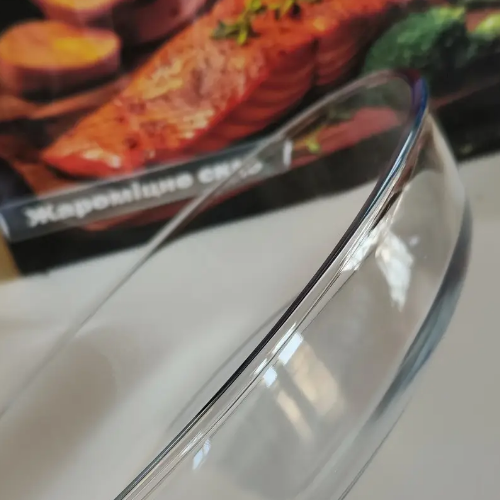 Ємність для запікання 35*24*6см овальна жароміцне скло 50011-04 S&T Житомир - изображение 6