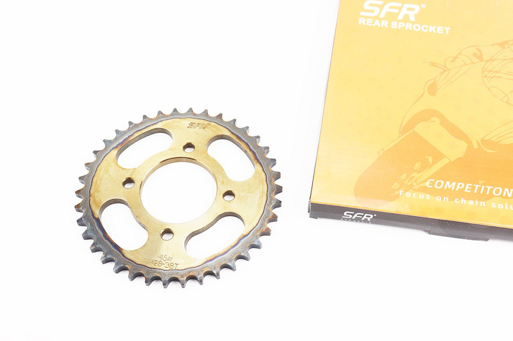 Зірка задня JD125 - 428-38Т - d=58; 4отв.*78mm "гартована" Киев - изображение 1