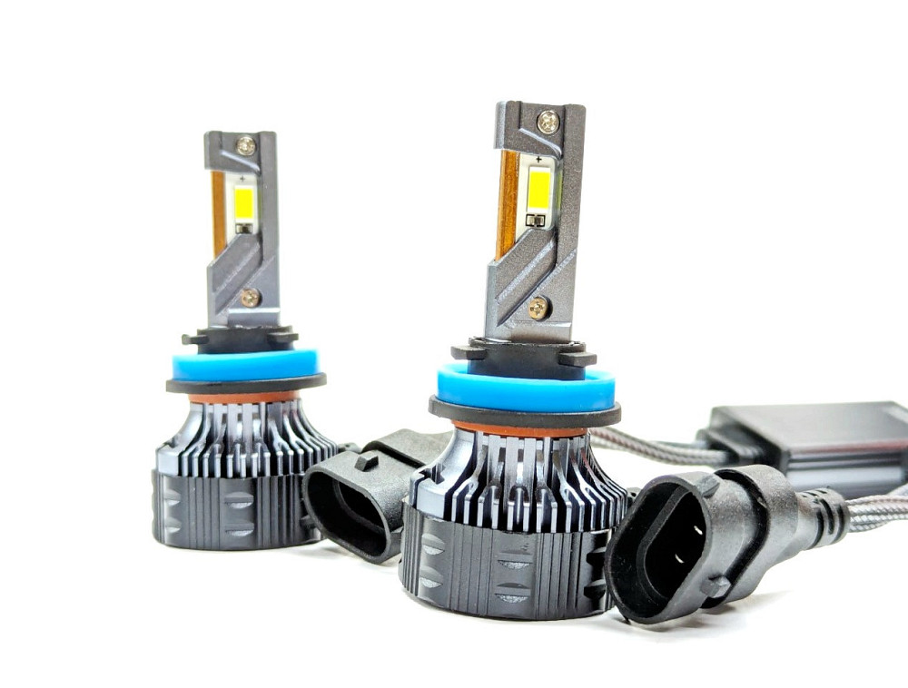 Комплект світлодіодних ламп R20 H11(H8/H9/H16) 100W Canbus 6000K 12/24V Харків - фото 1