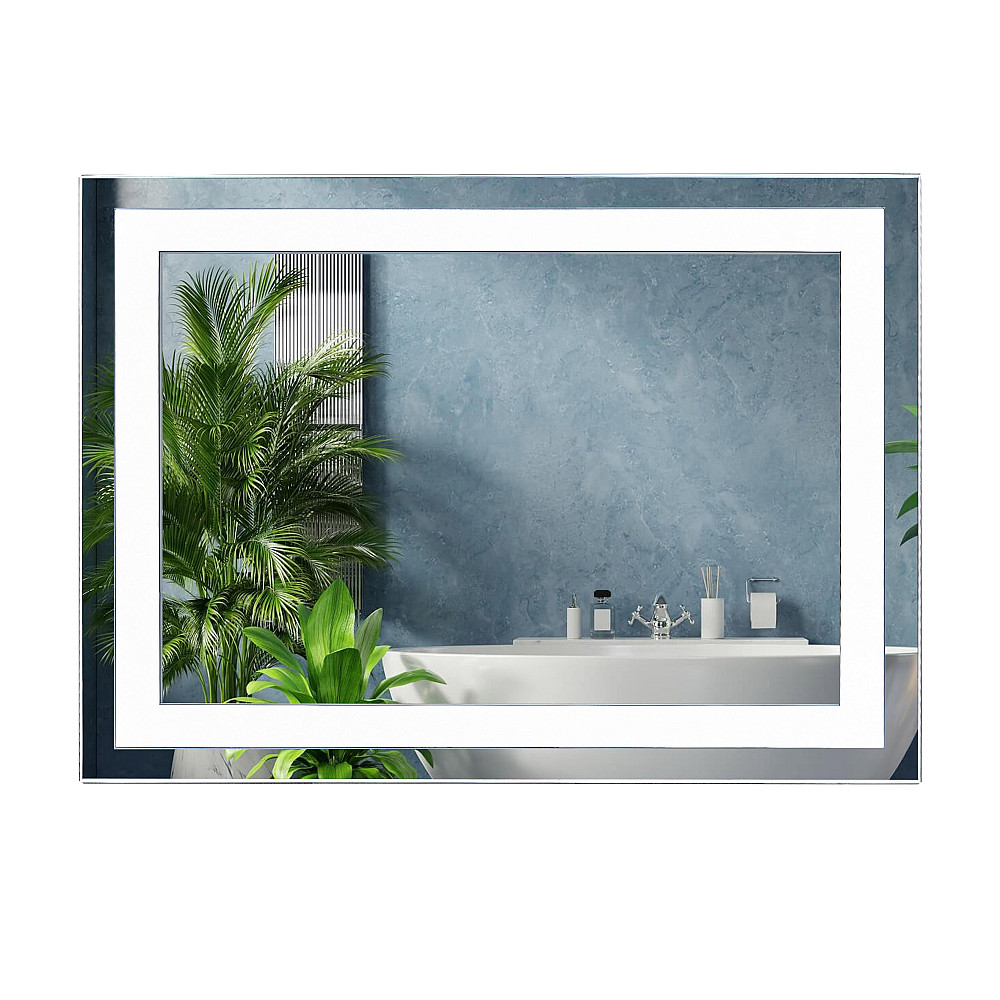 Дзеркало UNIO MRR-05 SQR-AA 1000 x 800 mm LED FL Тернопіль - фото 1