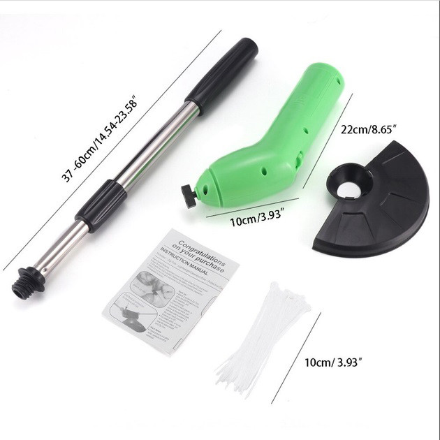 Садовий триммер для трави та кущів Zip Trim, Електричний тріммер з ліскою для саду VA-98 Львів - фото 7