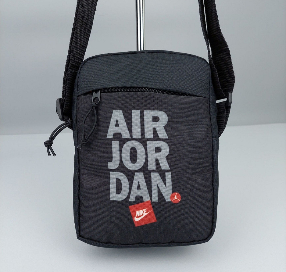Сумка месенджер чорна Джордан Air Jordan Київ - фото 2