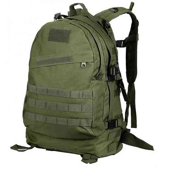 Тактический штурмовой рюкзак на 40 л, M11US Army (50x39x25 см), Оливковый / Военный рюкзак на системе Molle Киев