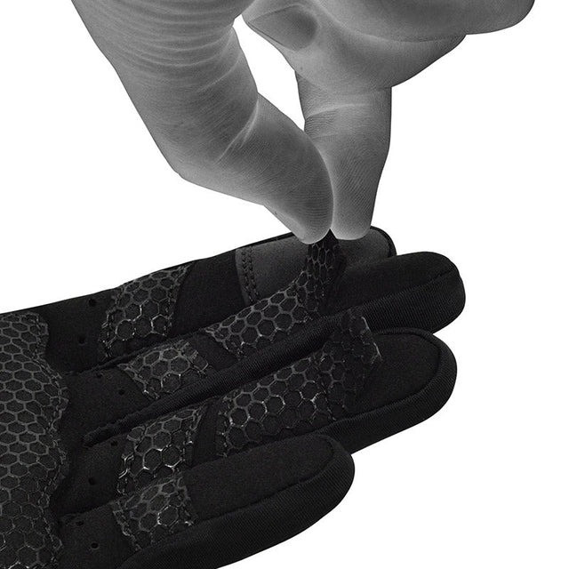Перчатки для фітнесу RDX W1 Full Finger Plus Black M Кам'янське - фото 7