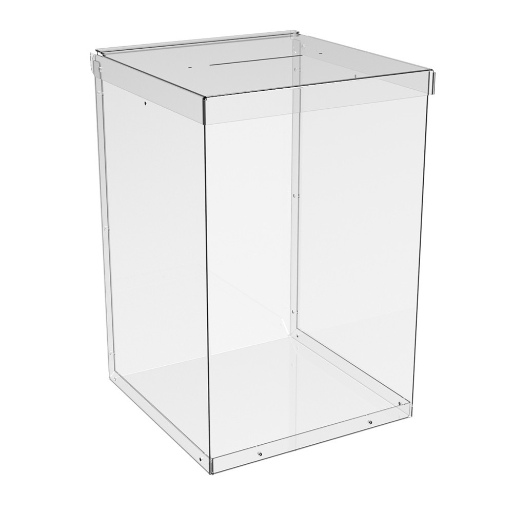 Ящик EKOSTAR без замка для пожертвований и сбора денег 200x200x300. Объем 12 литров Киев - изображение 3