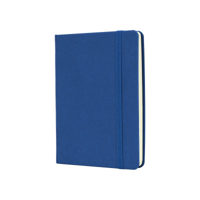 Книга записная Optima А6 MAGIC, твердая обложка, резинка, белый блок линия, синий (O20388-02) Винница - изображение 1