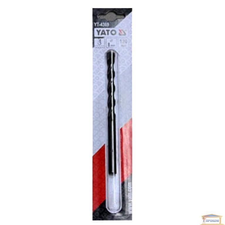 Свердло по цеглі 8мм*120/80мм YATO Харків - фото 1