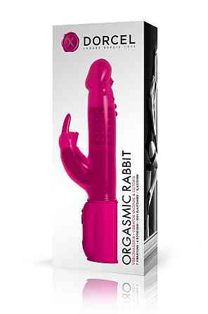 Вибратор-кролик Dorcel Orgasmic Rabbit Pink с жемчужным массажем Sex Aura Киев