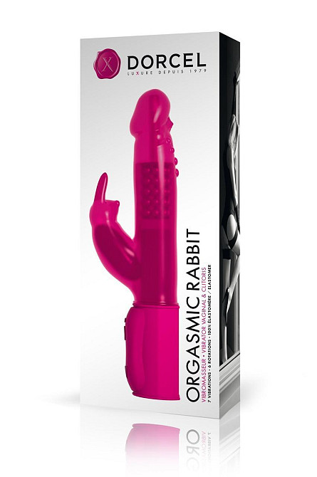 Вибратор-кролик Dorcel Orgasmic Rabbit Pink с жемчужным массажем Sex Aura Киев - изображение 5