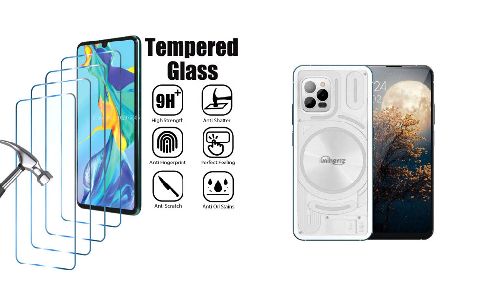 Захисне скло ArmorGlass для Unihertz Luna – стійке до подряпин та ударів Київ - фото 1