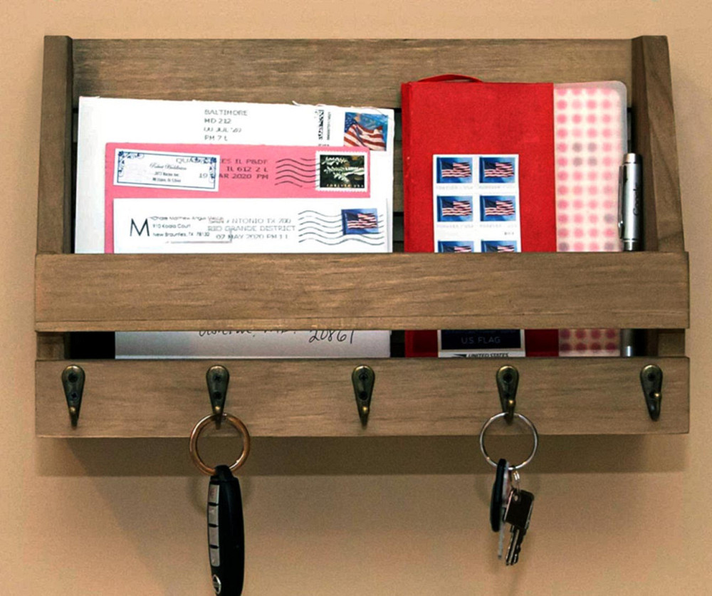 Ключниця дерев'яна "Сигульда" сепія Миколаїв - фото 1