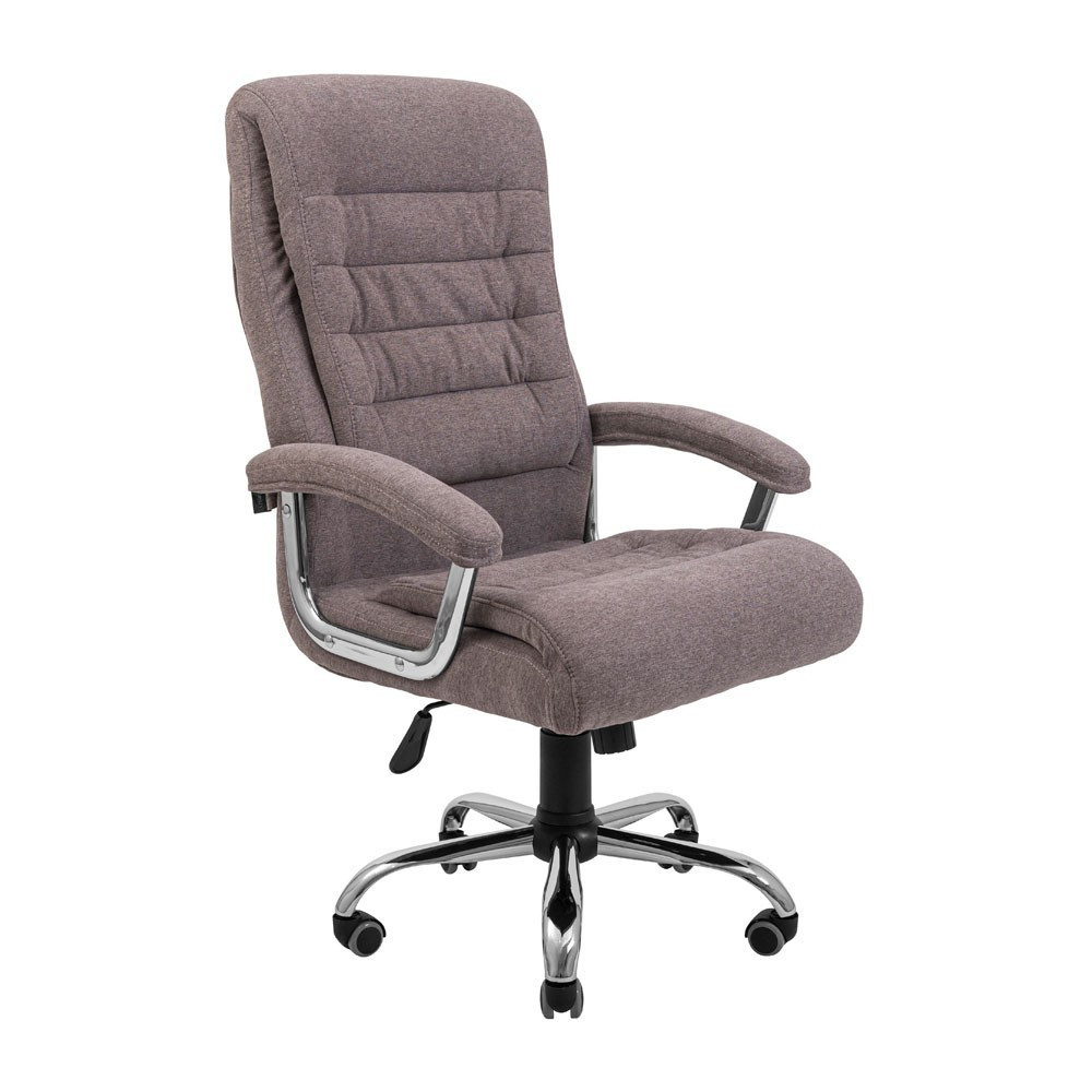 Офисное Кресло Руководителя Prinston М2 AnyFix Хром Капучино Киев - изображение 1