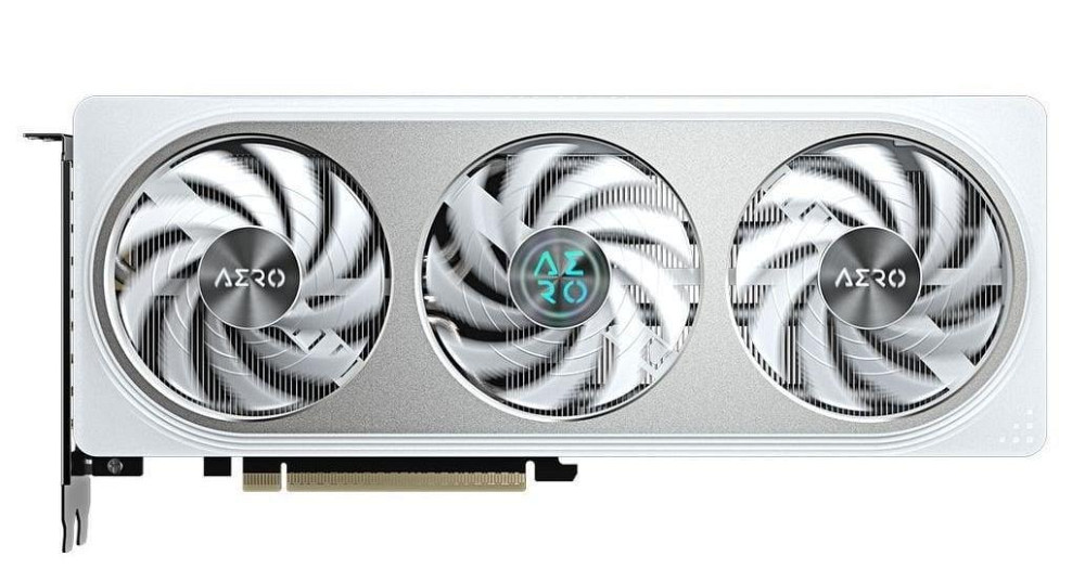 Відеокарта GF RTX 5060 8 GB GDDR7 Aero OC Gigabyte (GV-N5060AERO OC-8GD) ( Silver ) Харьков - изображение 2
