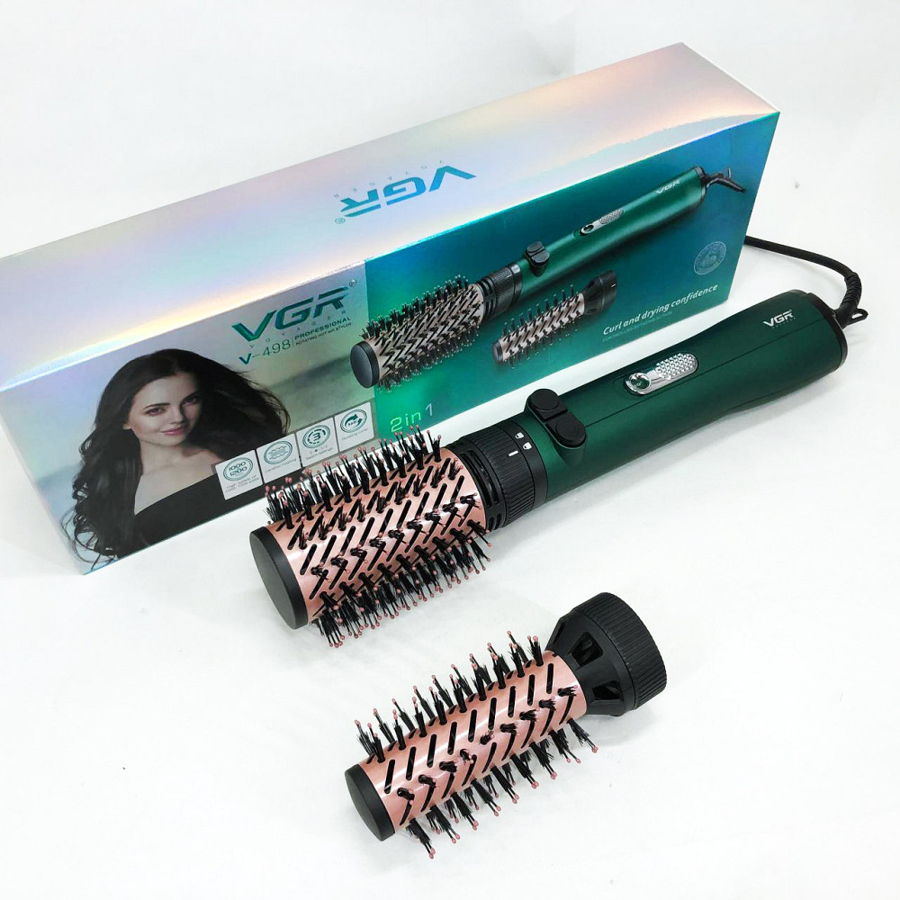 Фен гребінець для укладання локонів VGR, Фен з холодним повітрям для укладання стайлер NK-57 Івано-Франківськ - фото 7