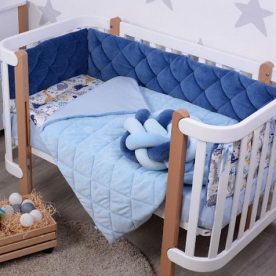 Дитячий постільний набір Верес Velour Dino 5 одиниць (218.03) Вінниця - фото 1