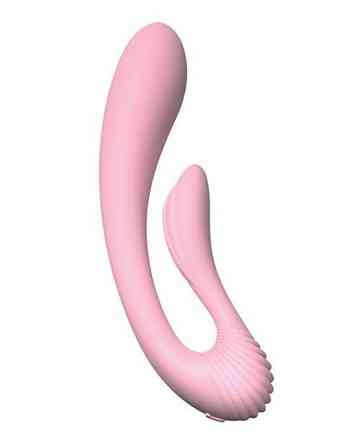 Вибратор для точки G фигурный Adrien lastic G-Wave розовый Sex Aura Киев