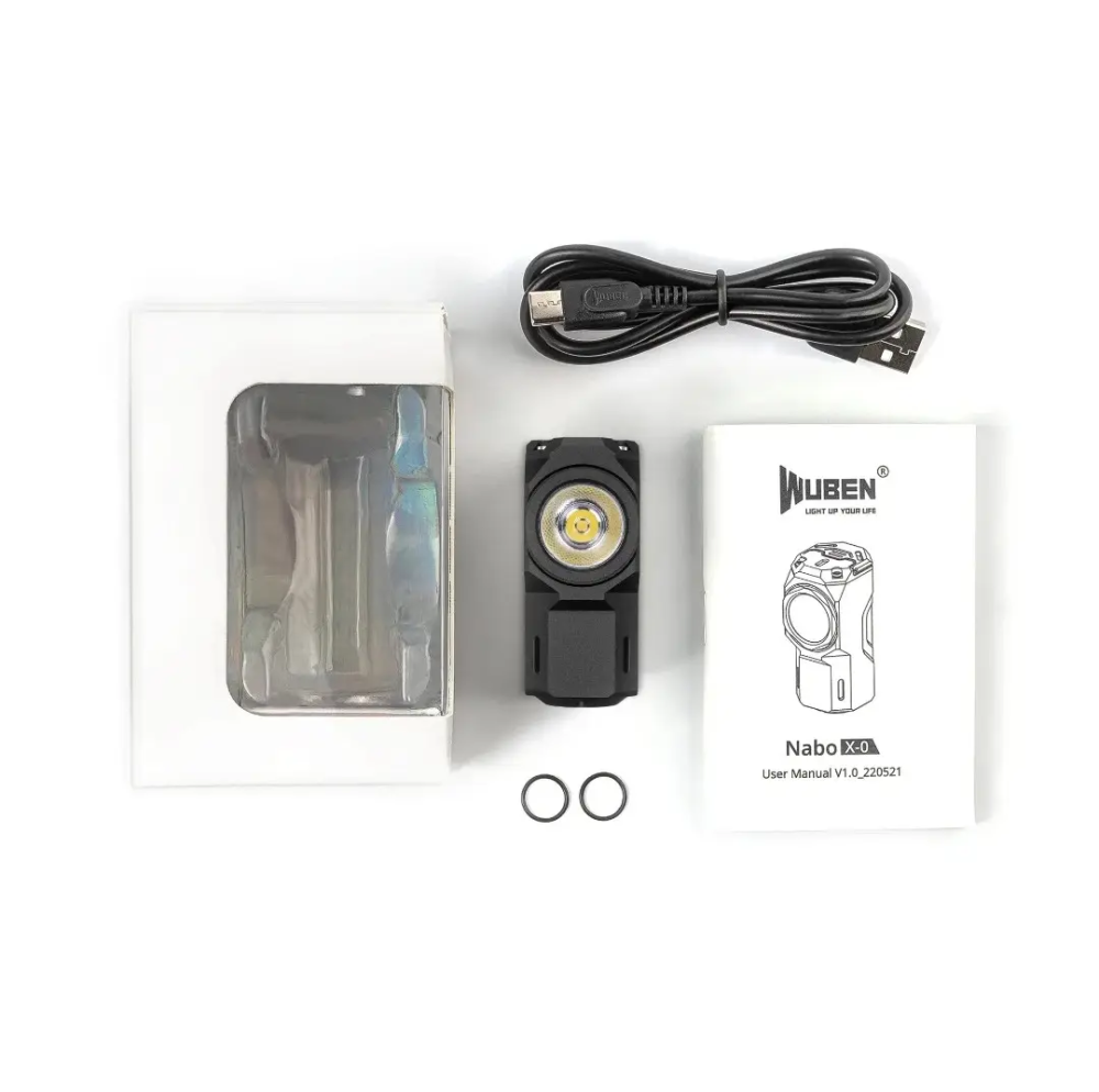 Ліхтарик Wuben X-0 EDC 1100 лм Type-C 125 м з магнітною кнопкою Вінниця - фото 3