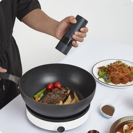 Акумуляторний млин для спецій Xiaomi HuoHou Electric Grinder RECHARGEABLE (HU0200) Black Чернівці