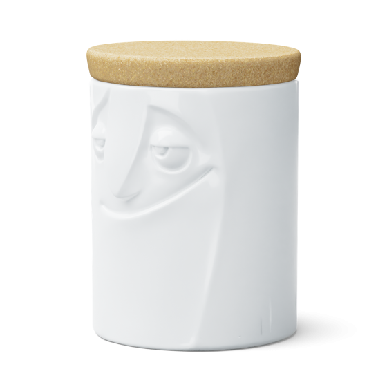 Банка для хранения Tassen Charming (1700 мл), белый, фарфор Ровно