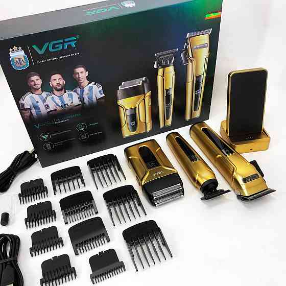 Электрическая машинка триммер для волос и бороды, Домашняя машинка аккумуляторная для стрижки волос PN-16 Львов